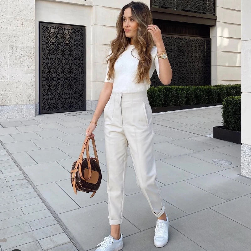 OLIVIA – Chic High-Rise Pants